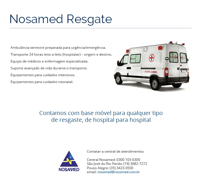 Nosamed Resgate